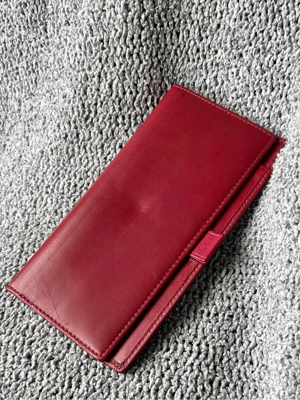 Vintage Coach checkbook wallet
